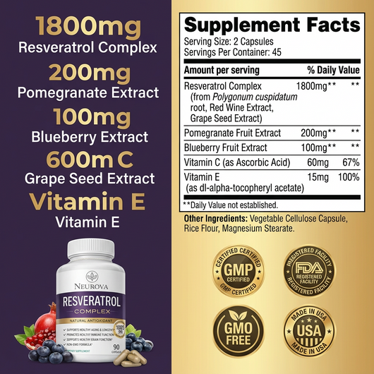 Neurova- Resveratrol supplement
